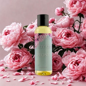 Peony Body Oil: Lightweight Floral Moisturizer for Dry Skin