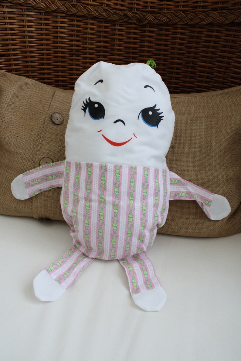 Humpty Dumpty Doll Pillow / Lovey Baby Toy Etsy