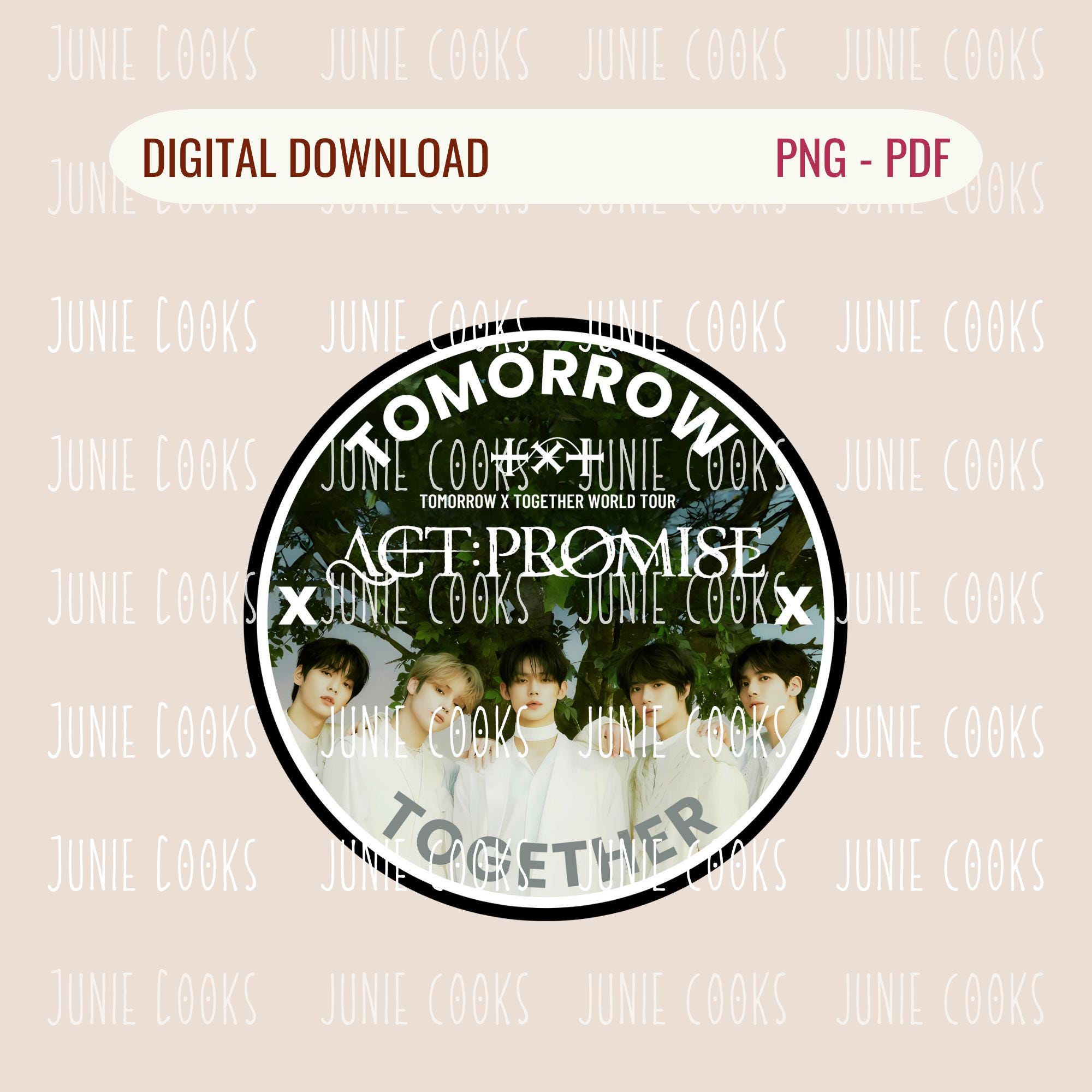 TOMORROW X TOGETHER - TXT ACT : PROMISE ツアーグッズ Tシャツ Lサイズ TXT - TOMORROW X TOGETHER WORLD TOUR ACT : PROMISE OFFICIAL