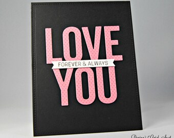 Clean & Simple Valentine's Day Card