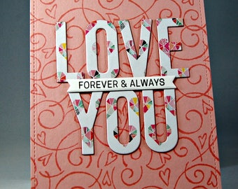 Clean & Simple Valentine's Day Card