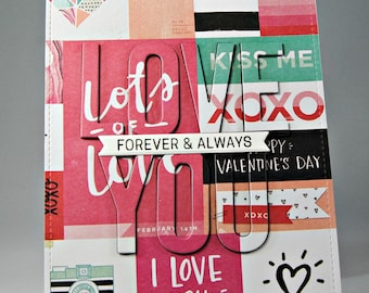 Clean & Simple Valentine's Day Card
