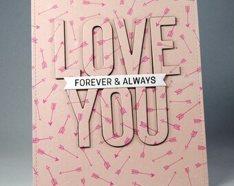 Clean & Simple Valentine's Day Card
