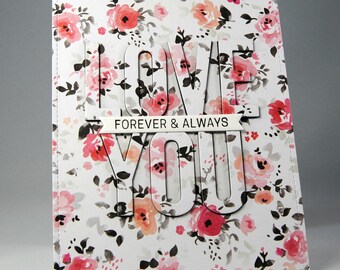 Clean & Simple Valentine's Day Card