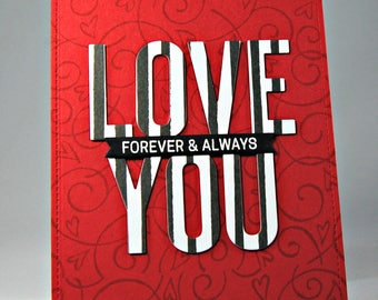 Clean & Simple Valentine's Day Card