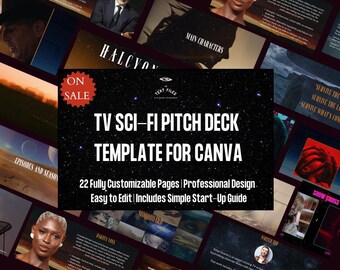 Sci-Fi Pocket Vorlage: Drehbuch für TV & Film (Digitaler Download)