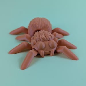 Spider - 3D Printed, Animal, Fidget, Articulate