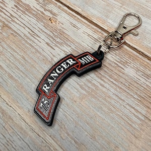 Military Intelligence (RMIB) 75th Ranger Regiment - MicroKeychain