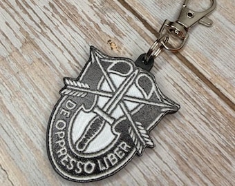 Écusson des forces spéciales de l'armée américaine - Micro-porte-clés