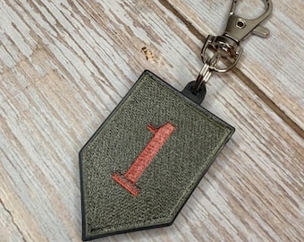 1re division d'infanterie, armée américaine - Porte-clés