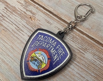Tacoma Fire Department, Washington - MicroKeychain