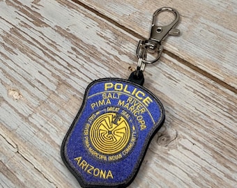 Salt River Pima-Maricopa Police Department, Arizona - MicroKeychain