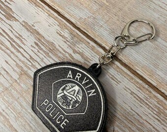 Arvin Police Department, California - MicroKeychain