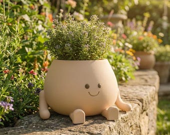Happy Indoor Flower Pot (different sizes and colours)