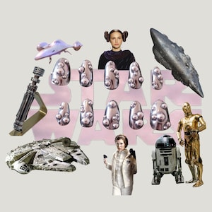 Silver Press On Nails, Star Wars Nails, Press On Nails Chrome