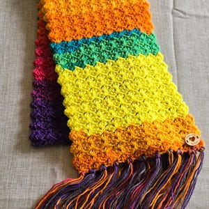Rainbow Colorful Scarf