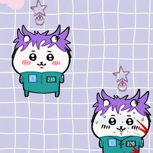 Thanos squid game // Chiikawa!!! image 4