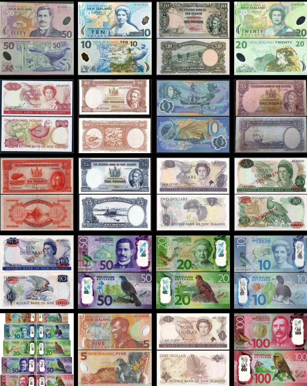 ニュージーランドのヴィンテージマネー 1934 コレクション 印刷可能なエフェメラ 古いお金 - Etsy 日本