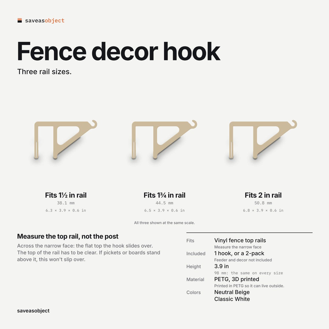 String light hooks