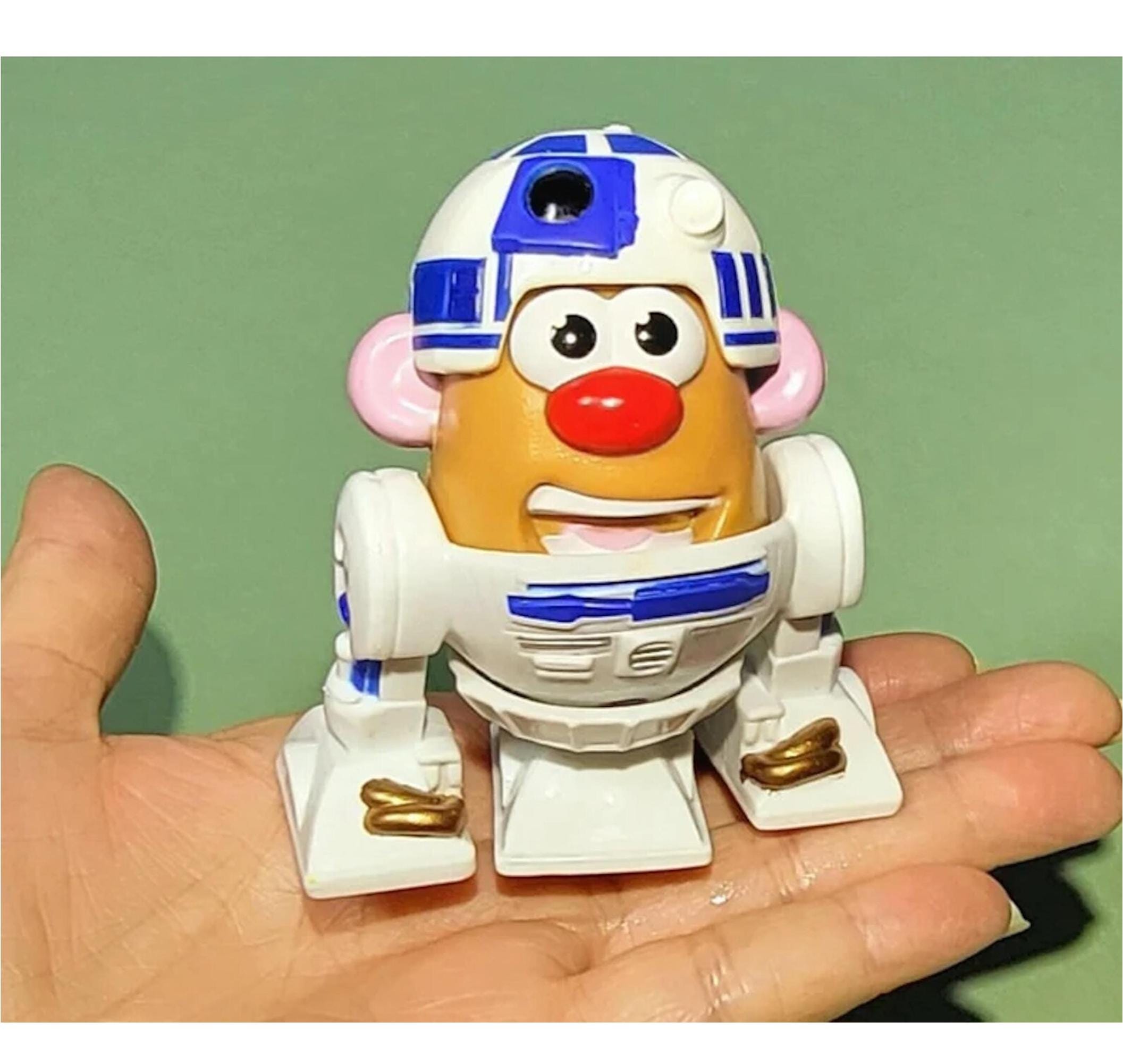 Mr. Potato Head ディズニーワールドC-3PO R2D2 のセット 3hx3 5/8W, R2-D2 Mini Mr. Potato Head Toy (c) LFL 2015 Hasbro