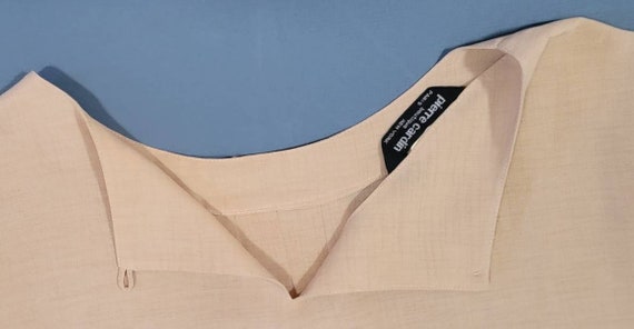 1980s Pierre Cardin Designer Bust 42 Short Sleeve… - image 7