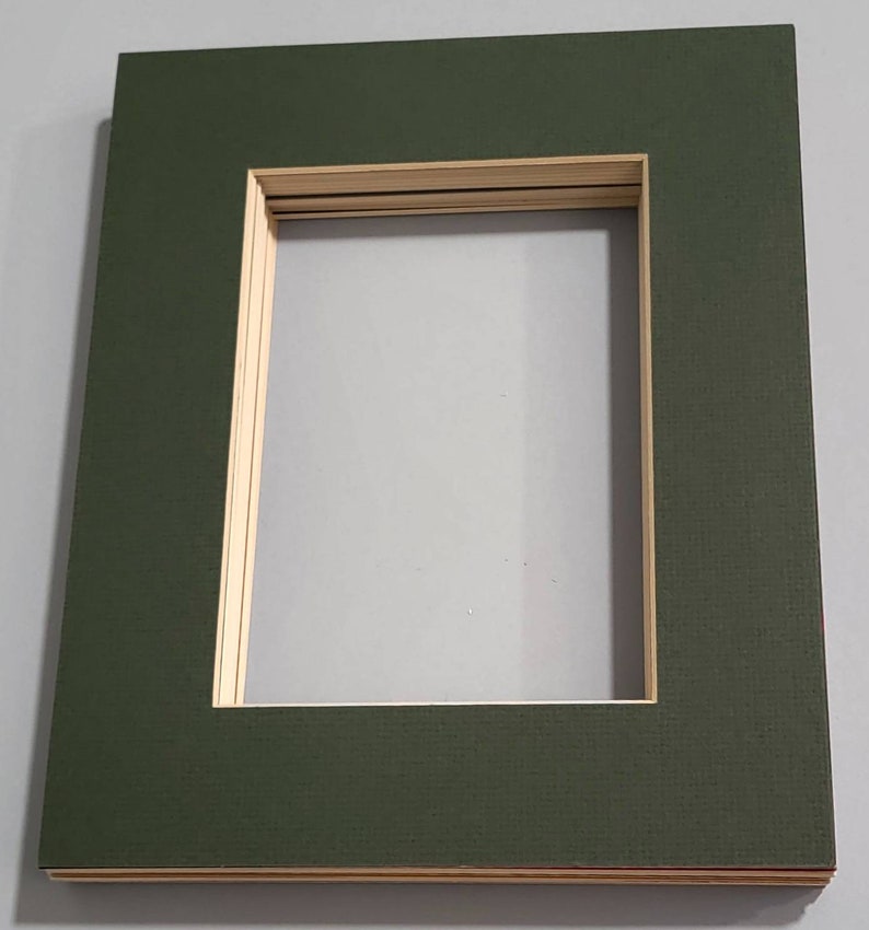 8x10 Mat Board 15 Pcs Assorted Variety Color Size Precut - Etsy
