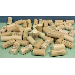 Corchos de vino sintéticos para mesa de boda, portatarjetas/marcadores, suministros ecológicos, proyectos de manualidades ecológicas, etiquetas de regalo FOB, decoración de recuerdos de fiesta