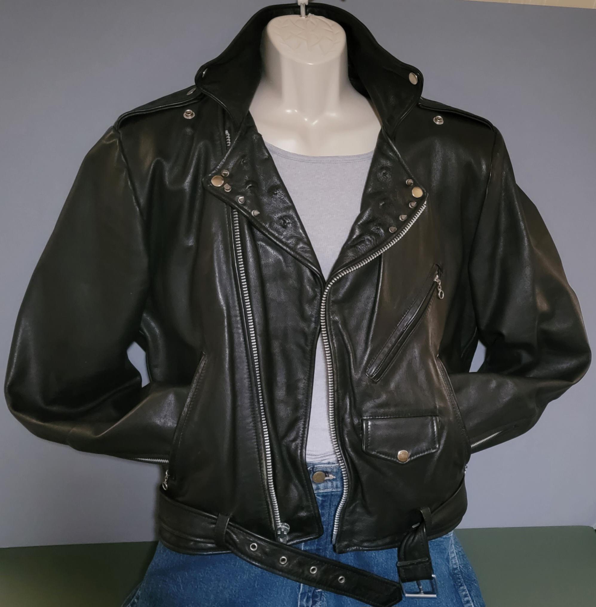 Open Road Leather Motorcycle Jacket Mens - Etsy display picture 1