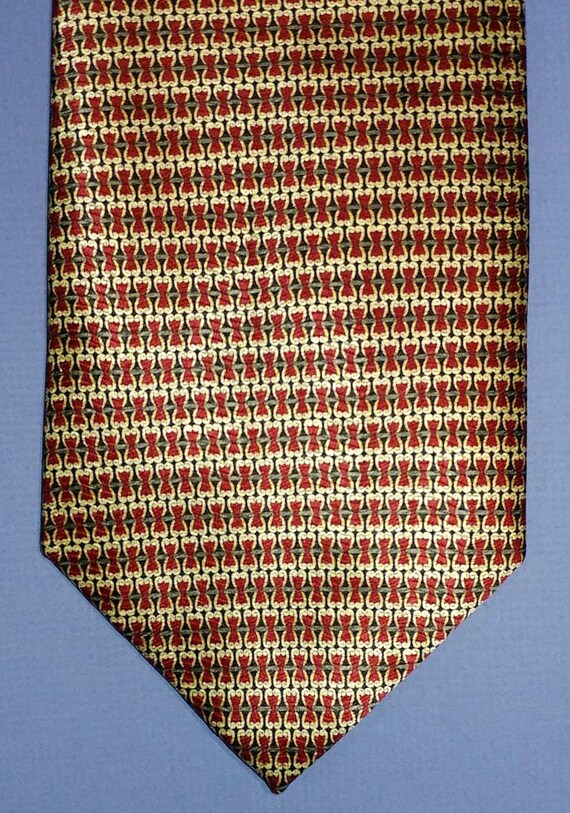 1990s 100% Silk Designer 60 X 4 Necktie Images by Barbara - Etsy
