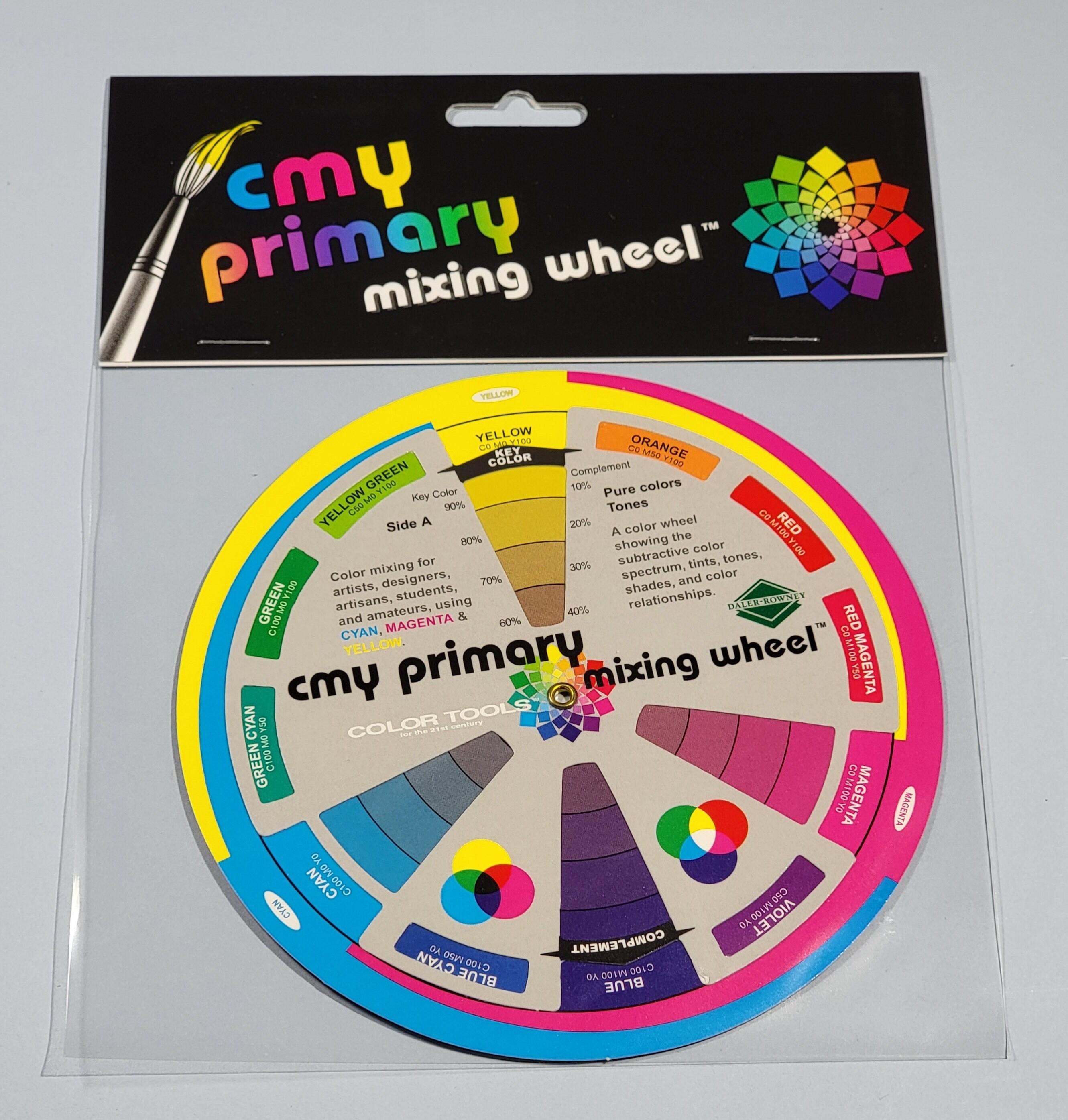 Small Size Color Wheel by Cmy Primary /beginner to Advance Art - Etsy