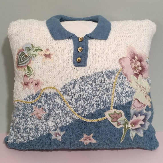 Vintage Cottage Kraft lightweight blouse with appliques
