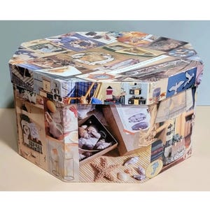 Paper Mache Storage Box Large - Etsy