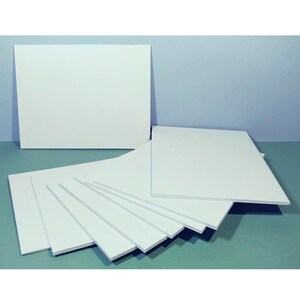 10, 8x8, 8x10, 8x11, 8,5x10 lub 8,5x11 Biała płyta piankowa Wstępnie cięta pianka Foamcore Materiały rzemieślnicze Sztuka Tylna oprawa Sztuka Wydruk Oprawianie Obrazów Wystawa Dzieł Sztuki