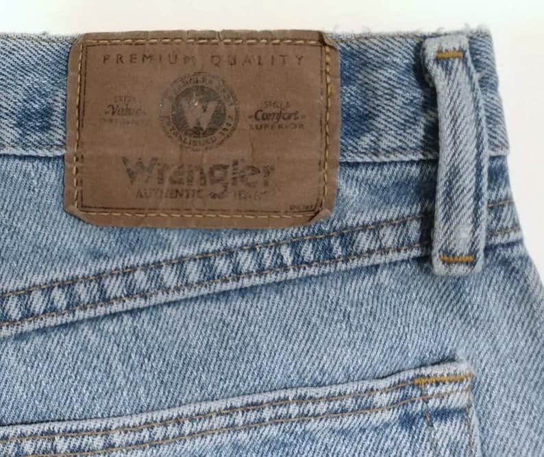 1990s 32x28 Rise 11 Authentic WRANGLER High Waist Blue Jeans - Etsy Israel