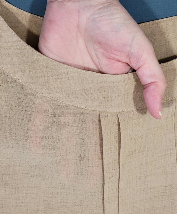 1980s Pierre Cardin Designer Bust 42 Short Sleeve… - image 9