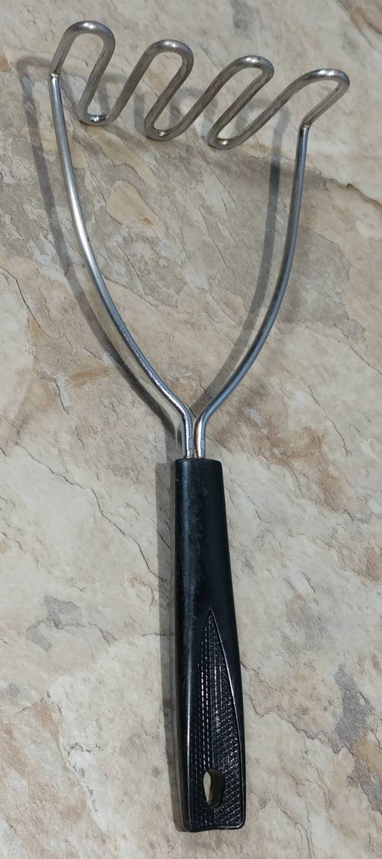 1970s Retro Metal Wire Potato Masher Veggie Peeler Red Etsy