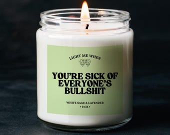 Light Me When Eco Friendly Candle | Scented Soy Candle | Housewarming Gift | Handmade Non-Toxic Candle | Aesthetic Home Décor