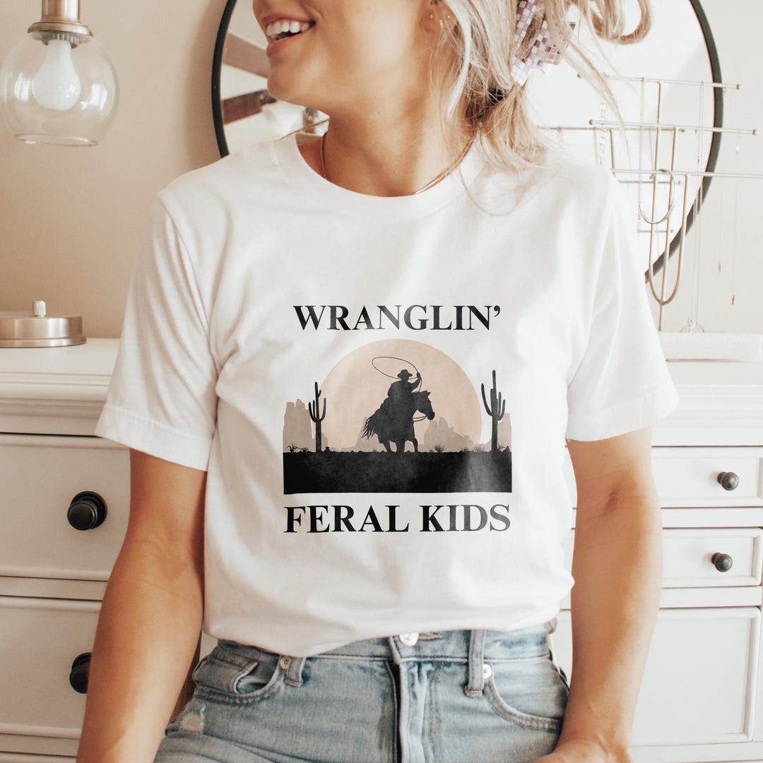 Wranglin Kids & Cows Graphic Tee