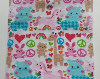 Bolsa impermeable - Bolsa impermeable para pañales de tela - Bolsa para trajes de baño - Bolsa impermeable para pañales de tela - Bolsa impermeable para compresas de tela - Bolsa para ropa sucia - Bolsa para artículos de aseo - Mediana 9 x 13 pulgadas