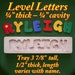 Wooden Name Puzzle - Personalized with Your One-Name - Gift: Baby Shower + Birthday + Christmas + Easter + party favor + anytime 