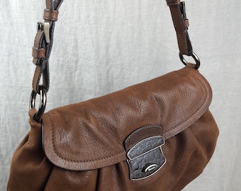 Prada Vintage Leather Bow Bag - Etsy