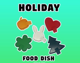 Holiday Isopod Food/Water Bowl | Gecko Calcium Dish | 5 PACK