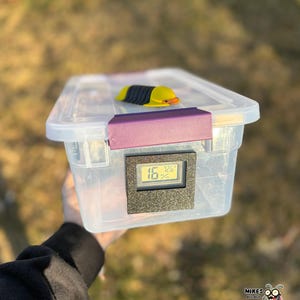 Låsbart 6-liters isopodhölje (komplett installation)