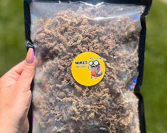 Natural Sphagnum Moss, Moisture-Retaining Isopod Enrichment