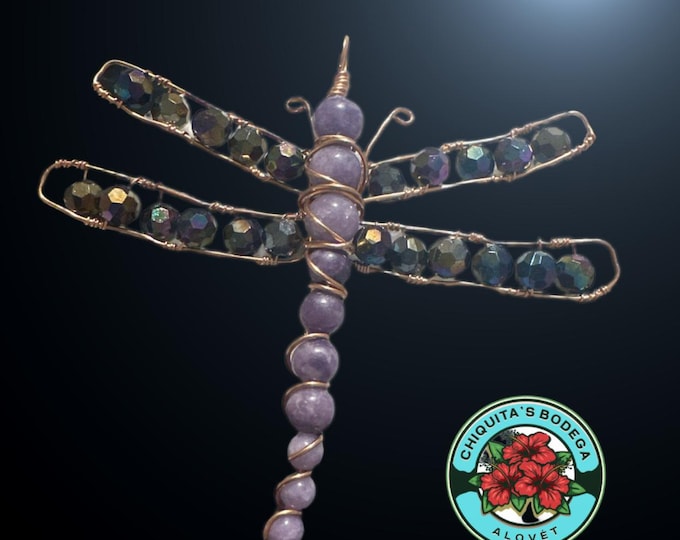 Handmade Wire Wrapped Dragonfly
