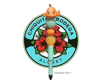 Character Beaded Pens