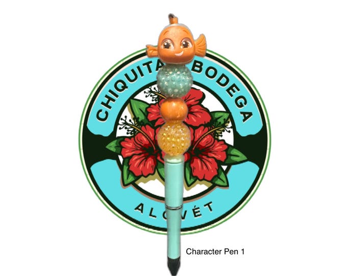 Character Beaded Pens