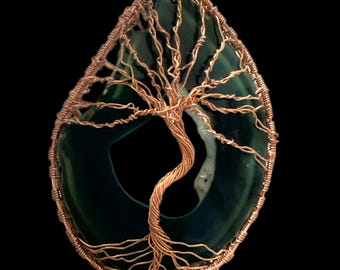 Natural Raw Wire Wrapped Crystals