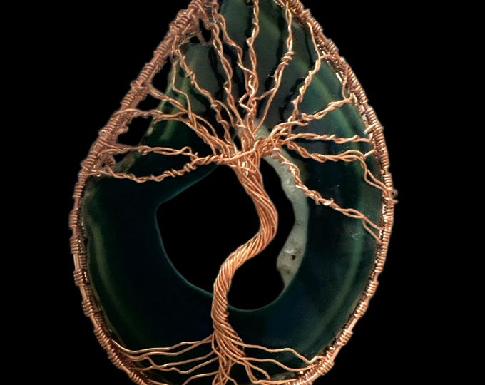 Natural Raw Wire Wrapped Crystals