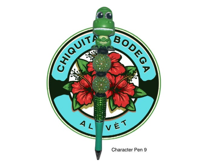 Character Beaded Pens